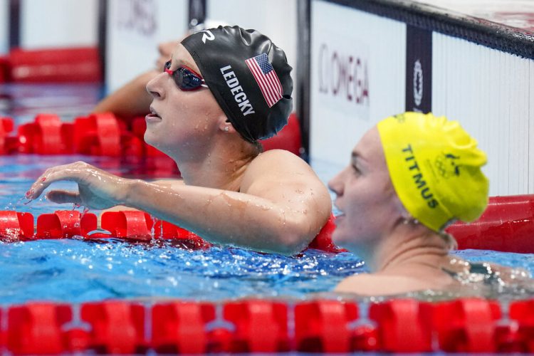 Titmus wins again at Tokyo, Ledecky fails to medal